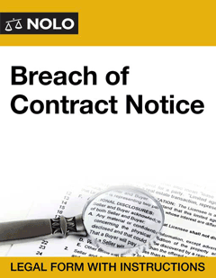 Breach of Contract Notice