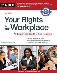 Your Rights In The Workplace Legal Books Nolo